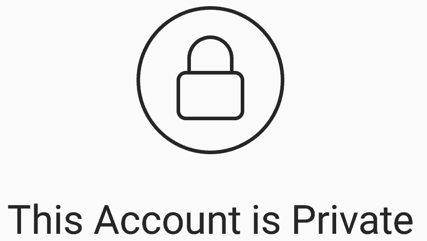 Private Account